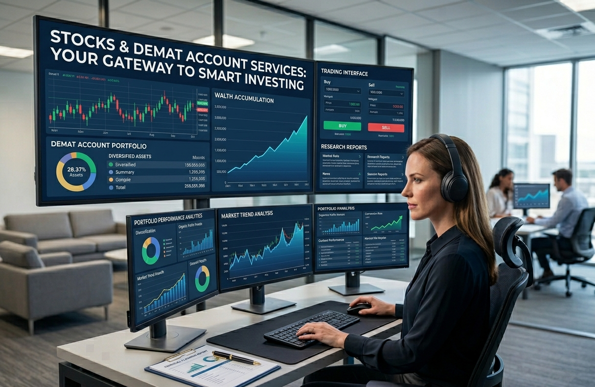 Stock Market Demat Account Services